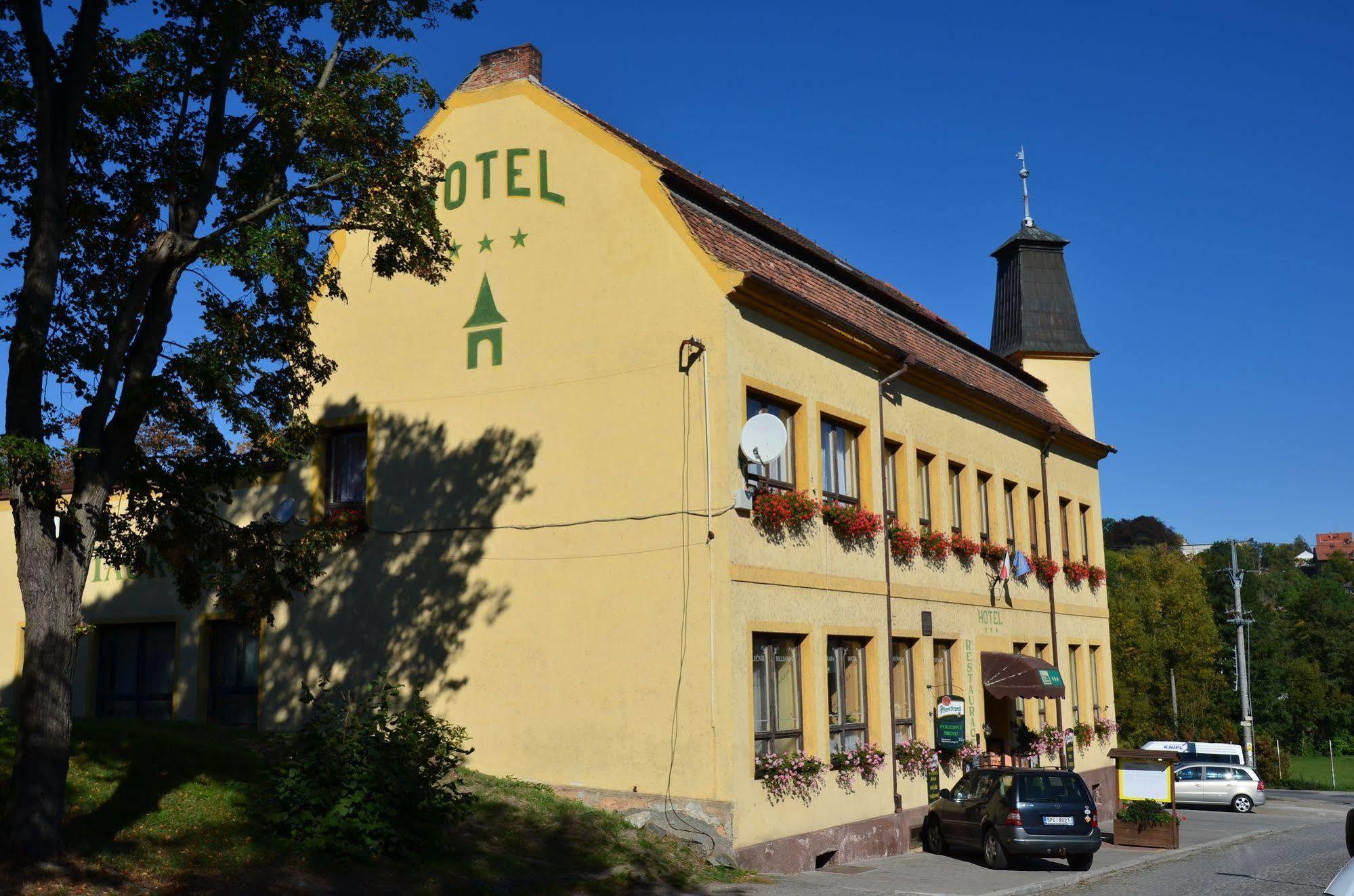 Hotel U Branky Stríbro Exterior foto